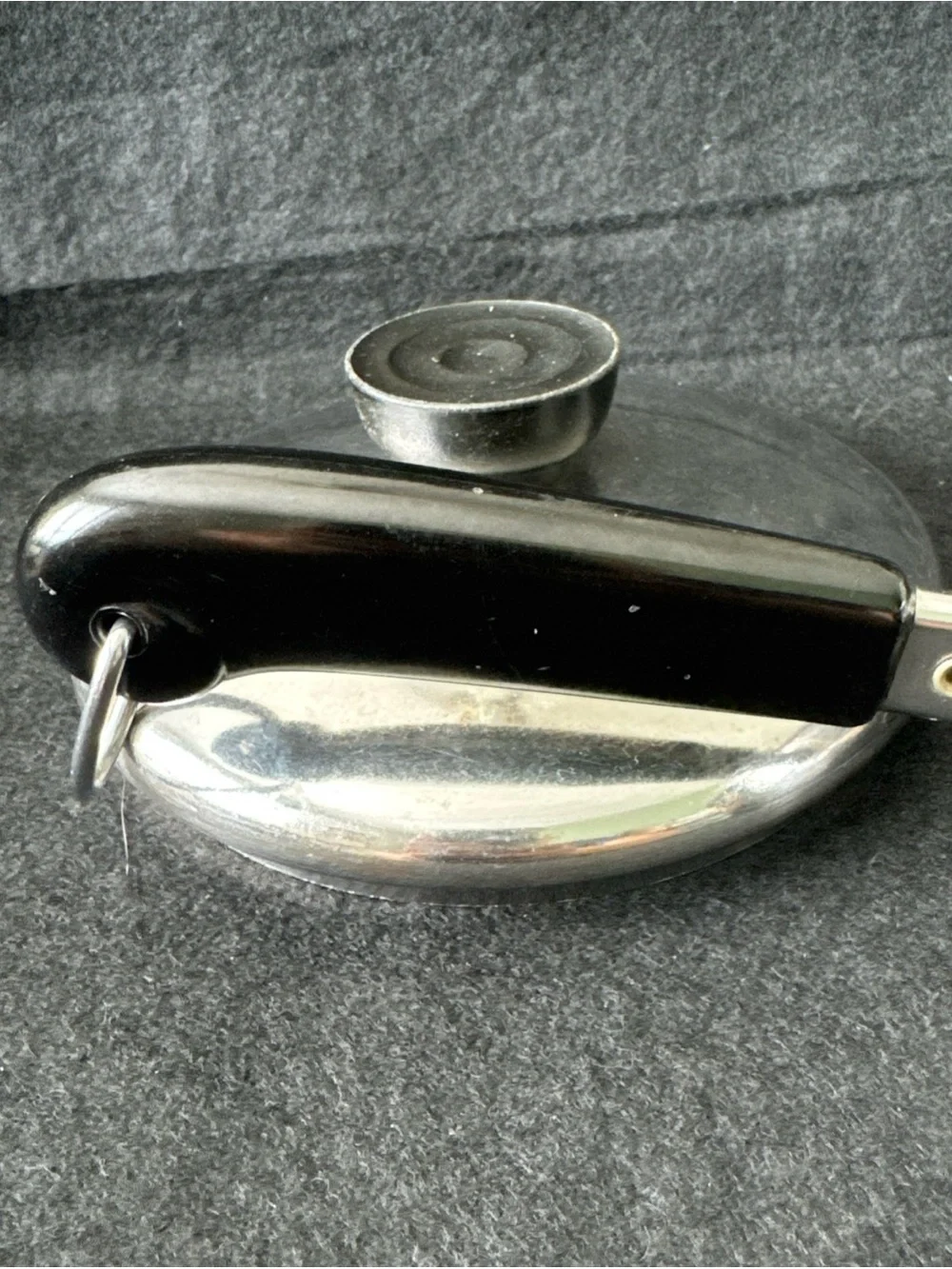 Vintage Revere Ware 3/4 QT Pot With Lid Stainless Steel Tri Ply Bottom 88-C
